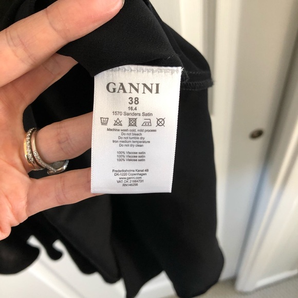 Ganni Sanders Satin Dress - Picture 7 of 8